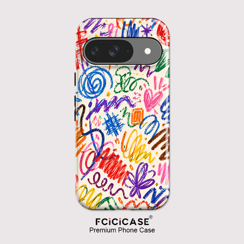 Google Pixel 9 - เคสโทรศัพท์ลายศิลปะ Fcicicase สำหรับ Google Pixel 10A