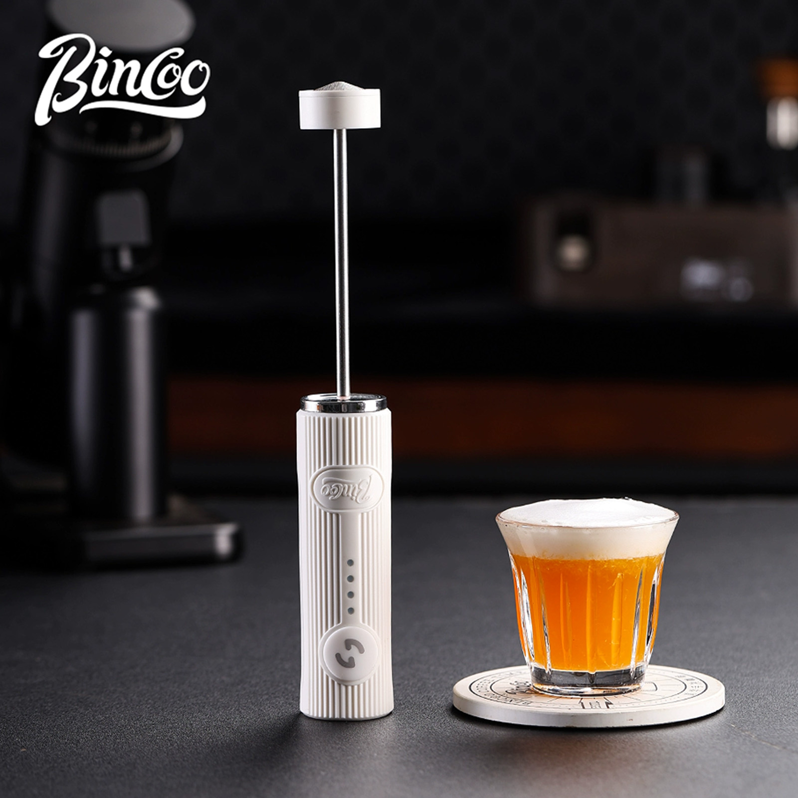 Electric Gadget - Bincoo ใหม่นม Foamer กาแฟปัด Mixer เครื่องปั่นไฟฟ้าไข่