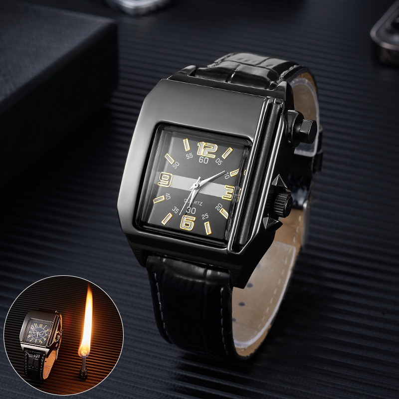 ไฟแช็คนาฬิกาอิเล็กทรอนิกส์โลหะ - Electronics Gadgets For Gift บทวิจารณ์และราคา