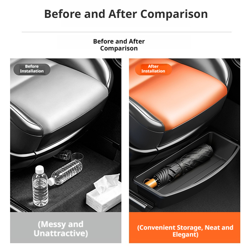กล่องเก็บของใต้เบาะรถยนต์ กล่อ - Gadgets For Electronics บทวิจารณ์และราคา
