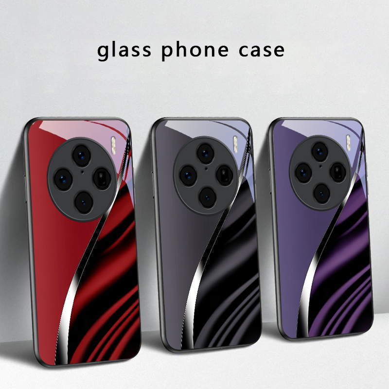 เคสโทรศัพท์แก้วสีดำลายพับแสงเง - Vivo V40 บทวิจารณ์และราคา