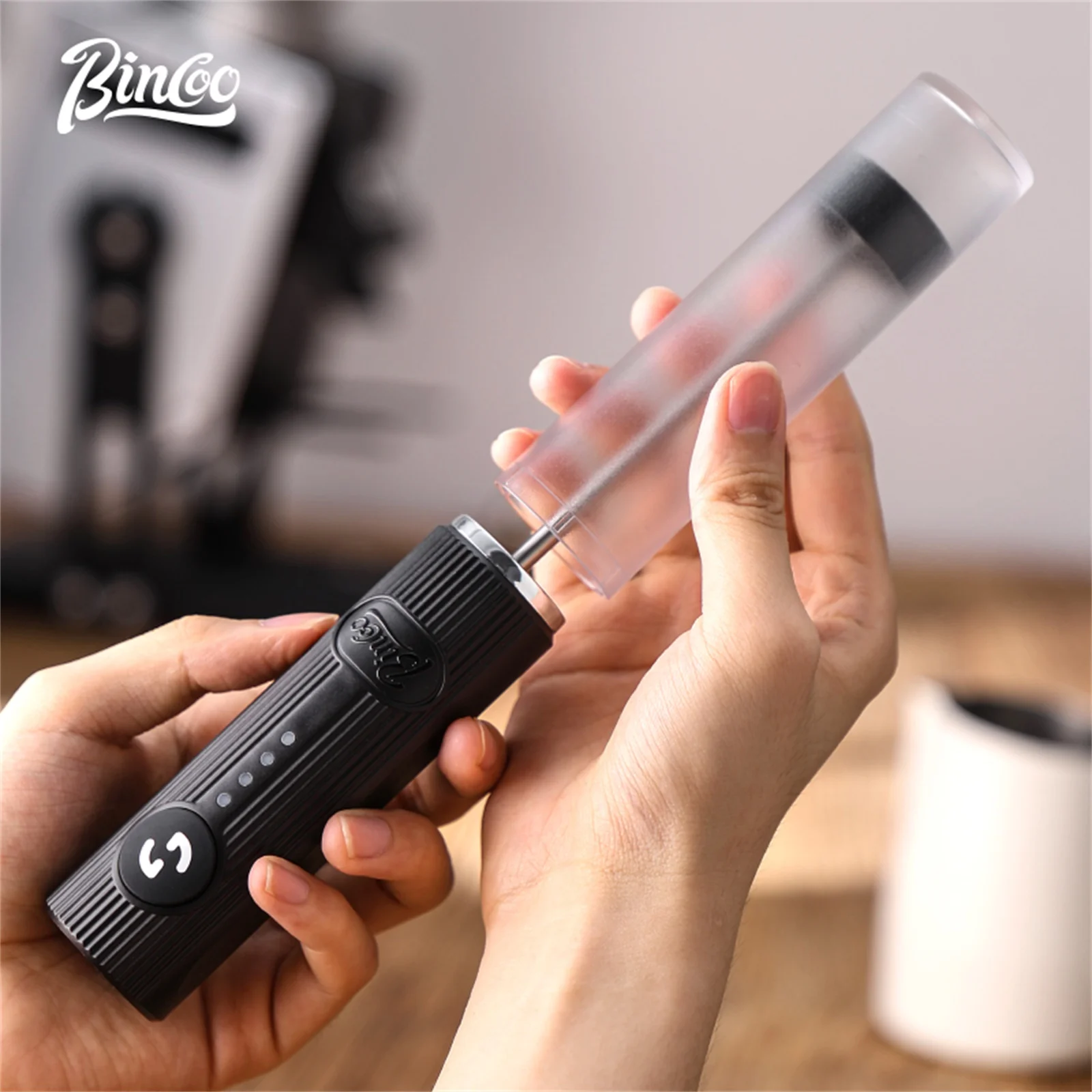 Bincoo ใหม่นม Foamer กาแฟปัด M - Electric Gadget บทวิจารณ์และราคา