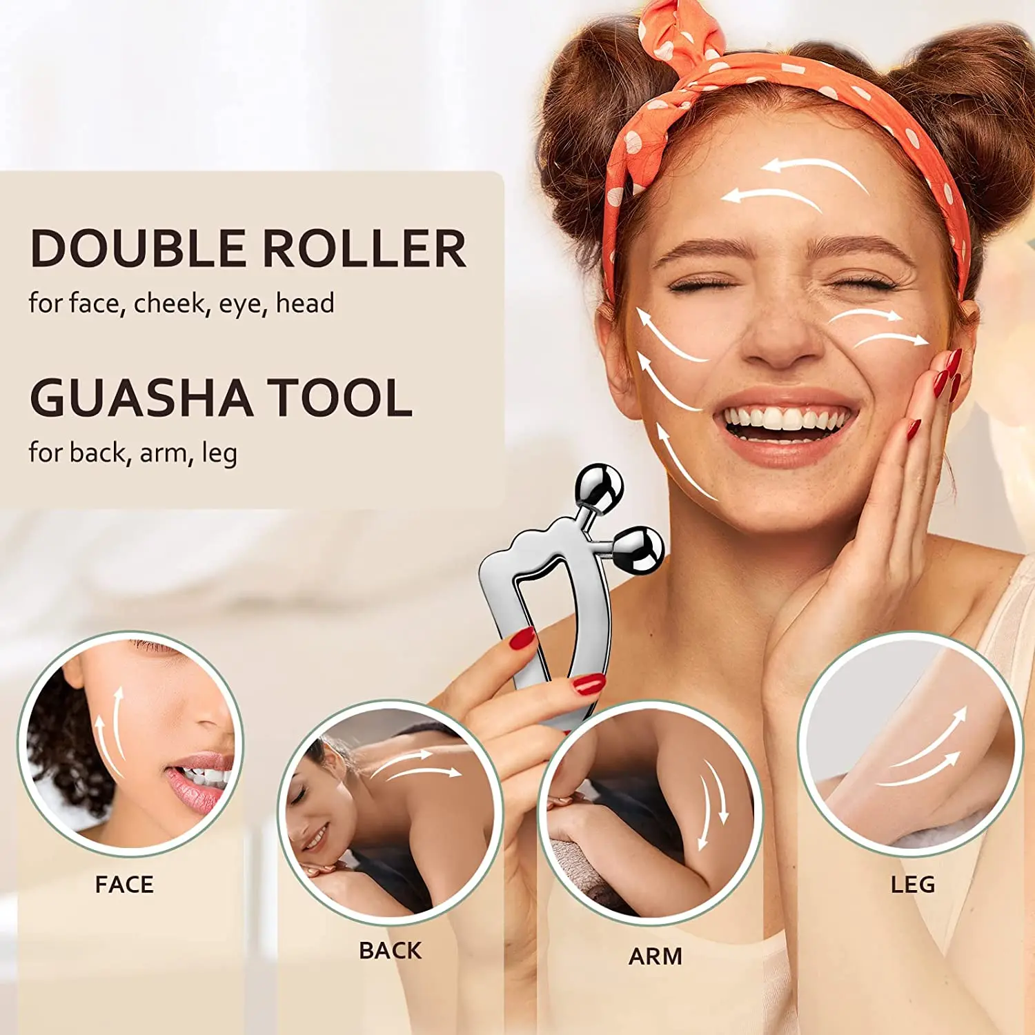 ลูกกลิ้งนวดหน้า 3 มิติ และเครื - Electric Gadget บทวิจารณ์และราคา
