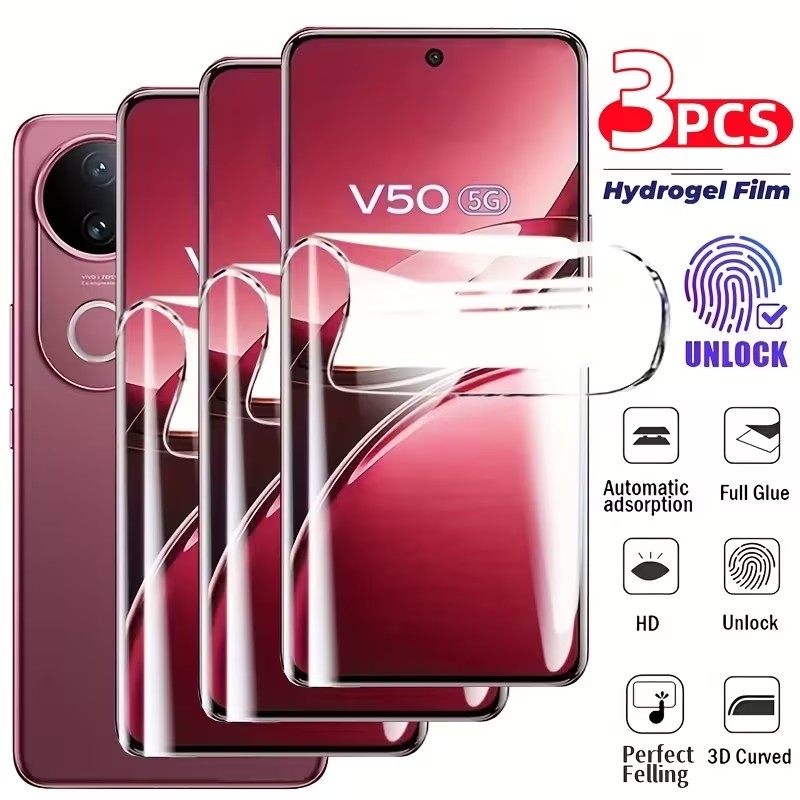 ฟิล์มไฮโดรเจล 3 ชิ้น สำหรับ Vi - Vivo V40 บทวิจารณ์และราคา