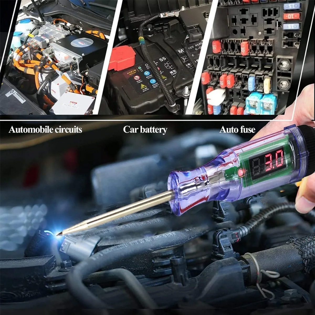 เครื่องทดสอบวงจรไฟรถยนต์ รถบรร - Electric Gadget บทวิจารณ์และราคา